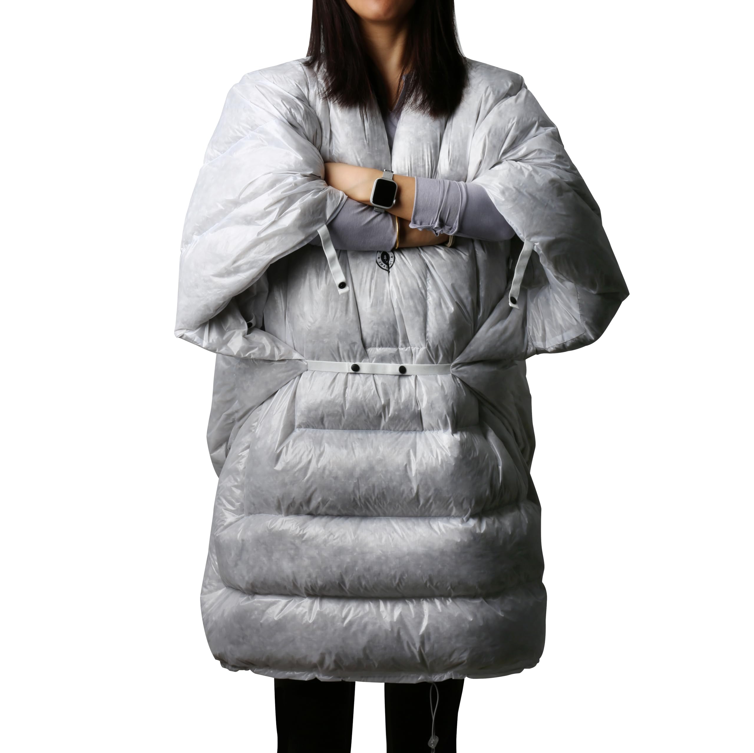 AEGISMAX Wind Hard Tiny Series 10D Ultralight Goose Down Wearable Sleeping Bag - Ideal for Camping, Hiking & Backpacking Equipment