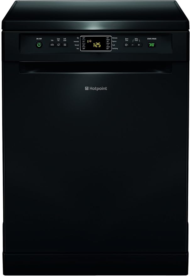 Hotpoint FDFEX11011K Freestanding A+ Rated Dishwasher Black Amazon