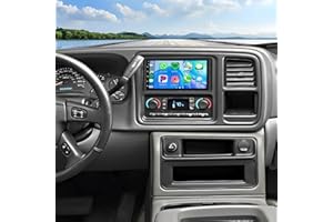 Car Stereo Radio Double Din for GMC Sonoma 2003-2004 Android 13 Wireless Wired for Carplay/Android Auto Head Unit GPS Navigat