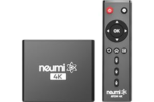 NEUMI Atom 4K Ultra-HD Digital Media Player for USB Drives and SD Cards - Plays 4K/UHD 60fps Videos, HEVC/H.265, HDMI and Ana