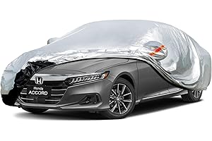 GUNHYI Car Cover Custom Fit Honda Accord (1990-2025) Waterproof for Automobiles, Oxford Sun Rain Dust Snow Protection (Ships from US Warehouse, Delivery 3-8 Days)