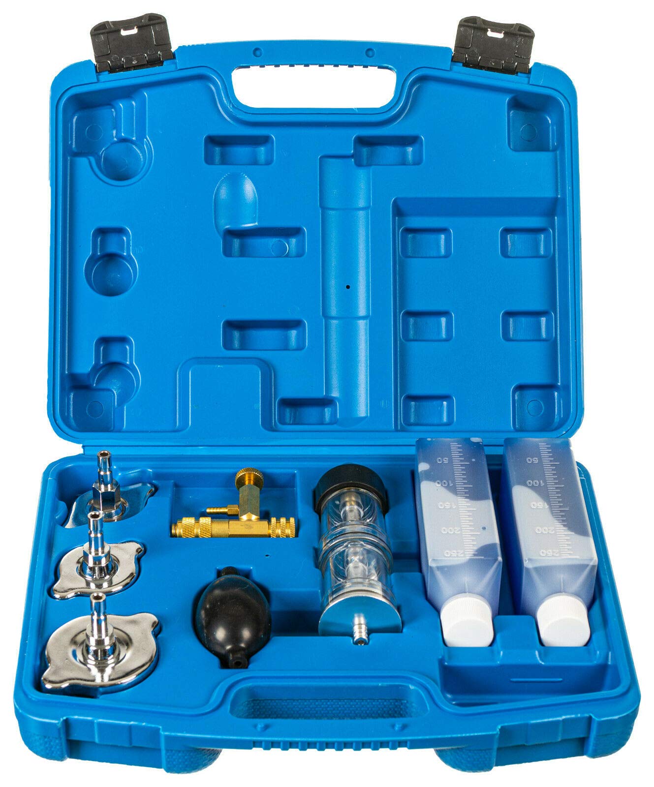 Photo 1 of RELD Professional Head Gasket Tester Combustion Leak Test Kit Detector CO2 with Box and 17oz CO2 Reaction Liquid