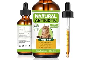 RUAKPL Natural Antibiotics for Cats,Cat Antibiotic,Cats Multivitamin,Immune Support,Supports Allergy Itch Relief,Cat Supplements,Allergy Support