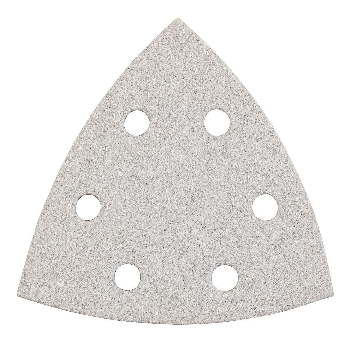 kwb Sanding Triangles 93 Mm Made Of Corundum With Stearate Coating, Grit 40, tool-Free Change, Full Synthetic Resin Bonding and Reinforced Paper Backing for Coarse Sanding Of Wood and Varnish