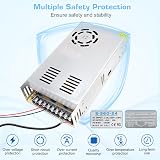 inShareplus 12V 30A 360W DC Switching Power Supply 110/220V Input view 5