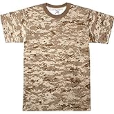 Rothco Desert Digital Camouflage T-Shirt (Polyester/Cotton) Size