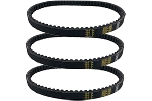 CAQEG 3PCS 30 Series Go Kart Drive Belt 725 for 30 Series Torque Converter Belts