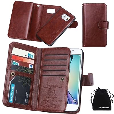 2-in-1 Wallet Leather Flip Case for Galaxy S6 Edge Guyana Ubuy