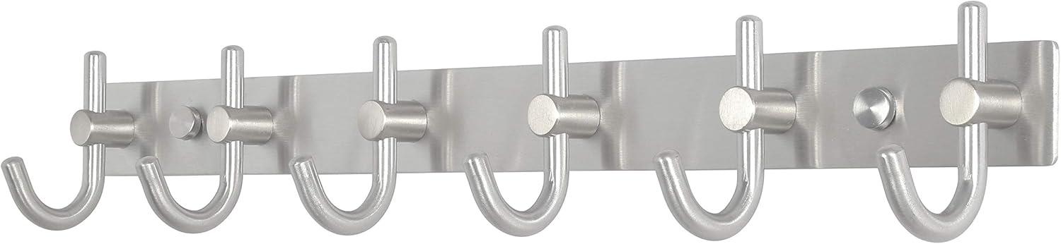 Best Coat Hook Rack Brush Nickel