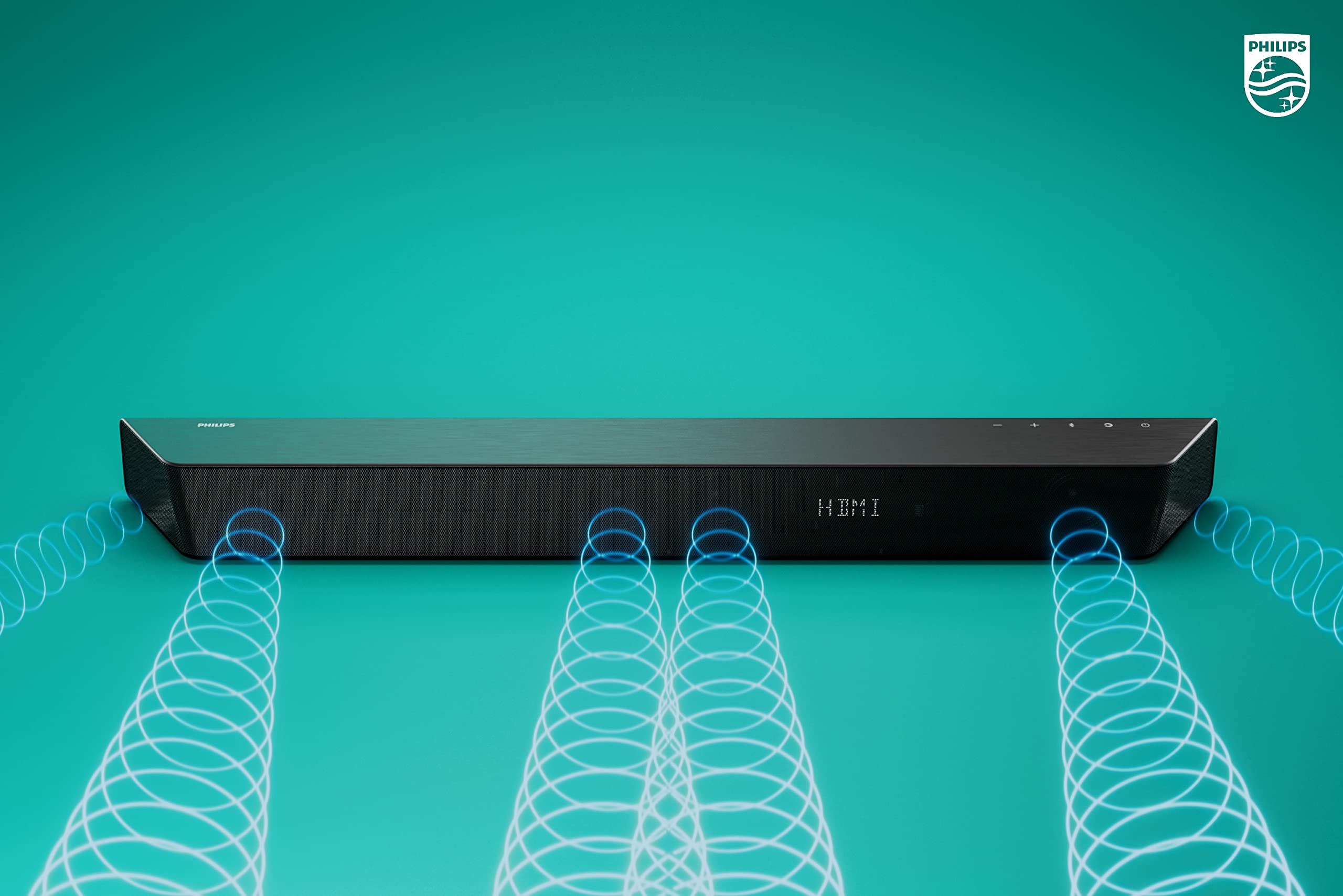 Philips B7807 3.1-Channel Soundbar with Wireless Subwoofer and Dolby Atmos