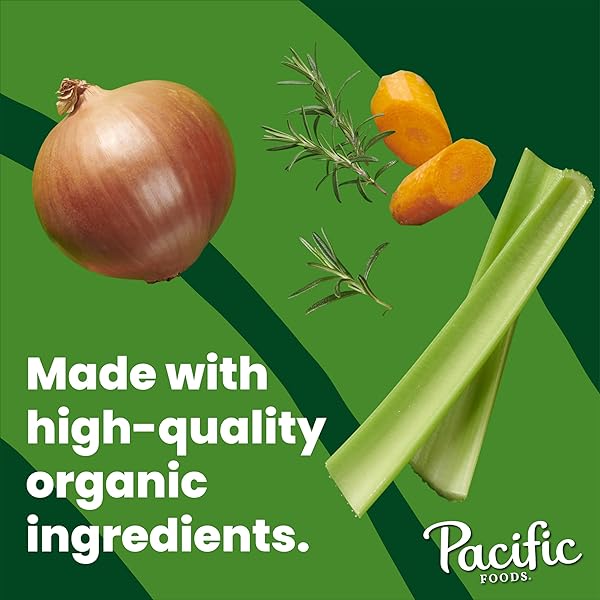 PACIFIC FOODS ORGANIC CHICKEN STOCK, 32 OZ CARTON