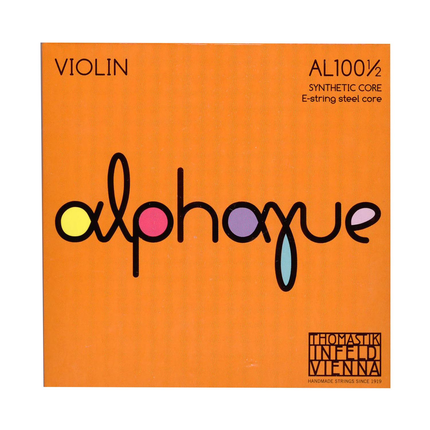 Thomastik Strings for Violin Alphayue Nylon Core Set 1/2, Scale 283mm/11.1”œ