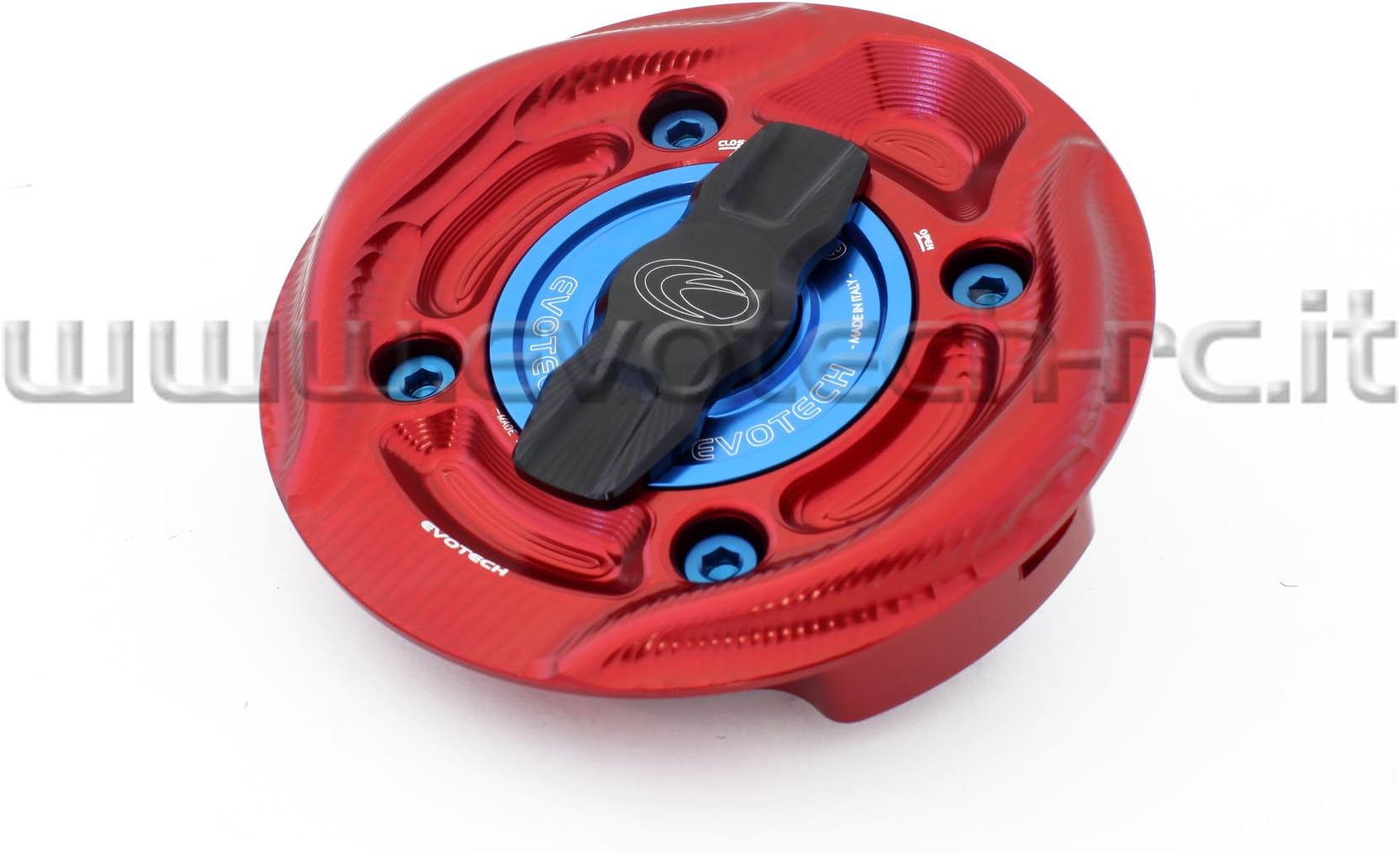 Tank Cap Quick Release Ducati Panigale 1199/899 rosso-blu