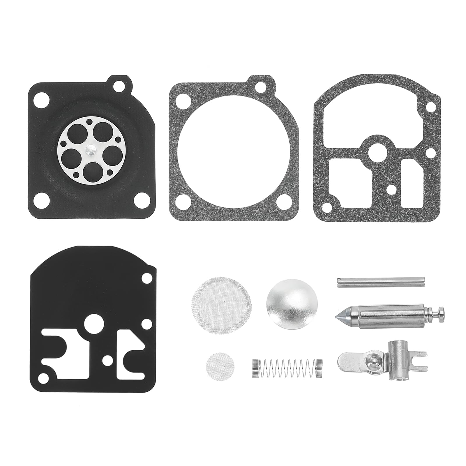 PATIKIL Carburetor Rebuild Kits, Gasket Diaphragm Repair Parts RB-11, for 009 010 011 012 011AV C1S-S1A C1S-S1B Engines Carb