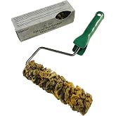 BANCOO Natural Sea Sponge for Painting, 6" Texture Paint Decorative Roller | Natural Sea Sponge, Texture Paint Roller, Vivid Wall Texture, Ideal for DIY &amp; Professional Decorative Ceiling &amp; Wall Painting