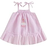 Baby Girl First Birthday Outfit Cake Smash Dress One Year Old Birthday Dress Summer Casual Dress