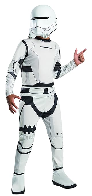 Rubie's Kinder-Kostüm, Star Wars – Das Erwachen der Macht, Sturmtruppen-Anzug Super Deluxe, Größe M, für 5–7 Jahre, Größe 128