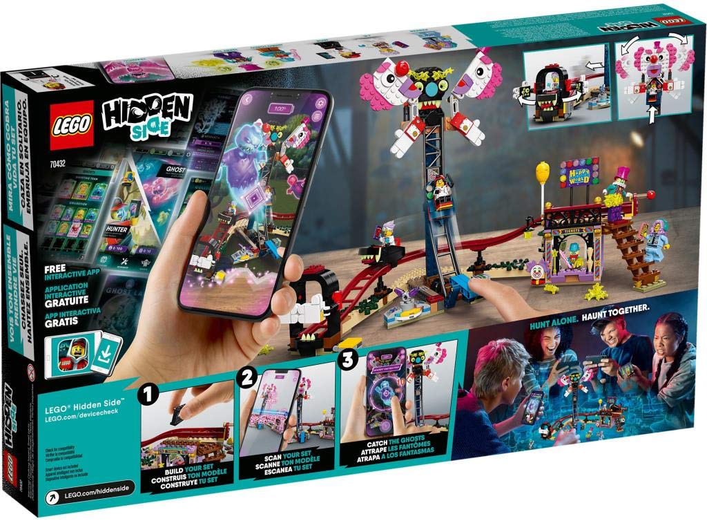 LEGO Hidden Side 70432 Haunted Fairground with AR Games App