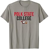 Polk State College Eagles Stacked T-Shirt