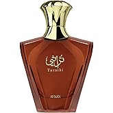 Afnan Turathi Brown for Men Eau de Parfum, 3.04 Fl. Oz