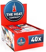 THE HEAT COMPANY Handwarmers 40 Pairs Extra Warm 12 Hours Air Activated