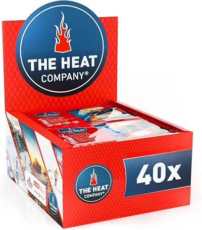 THE HEAT COMPANY Handwarmers 40 Pairs Extra Warm 12 Hours Air Activated