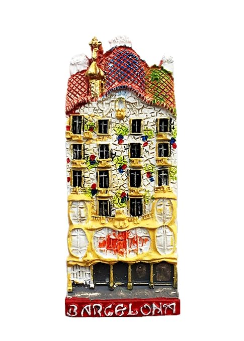 Imán para nevera, diseño de Barcelona España 3D, colección de ...