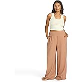 Billabong Women's Relaxed Fit New Waves Gauze Elastic Waist Pants