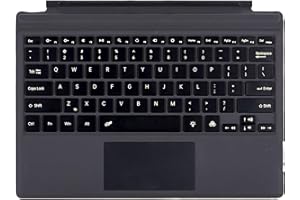 Zoof Type Cover for Microsoft Surface Pro 7+ / Pro 7/6 / 5/4 / 3, 12.3 inch, Ultra-Slim Tablet Keyboard with Multi Touchpad (