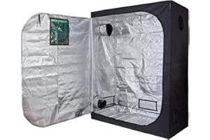 TopoGrow Multiple Sized Indoor Grow Tent 60"X32"X80" Hydroponic Plant Growing (Metal Corners W/Window, 60"X32"X80")