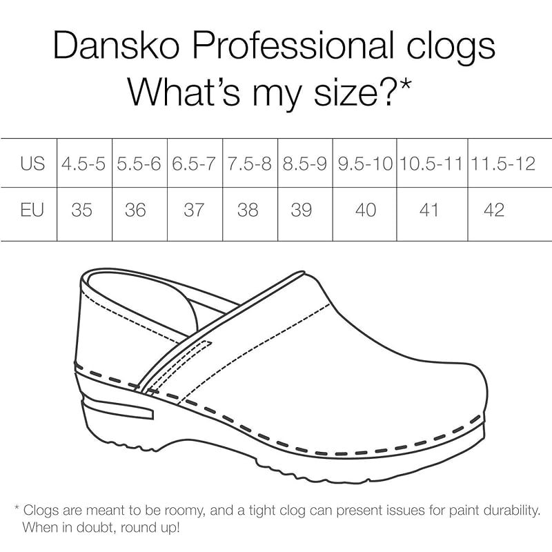 dansko size 38 in us