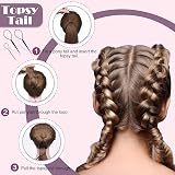 Lictin Hair Styling Set DIY Braid Tool Accessories Kit 25 Pcs For Women Girls view 2