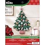 Bucilla Felt Applique Advent Calendar Kit, 17 by 24-Inch, Nordic Tree