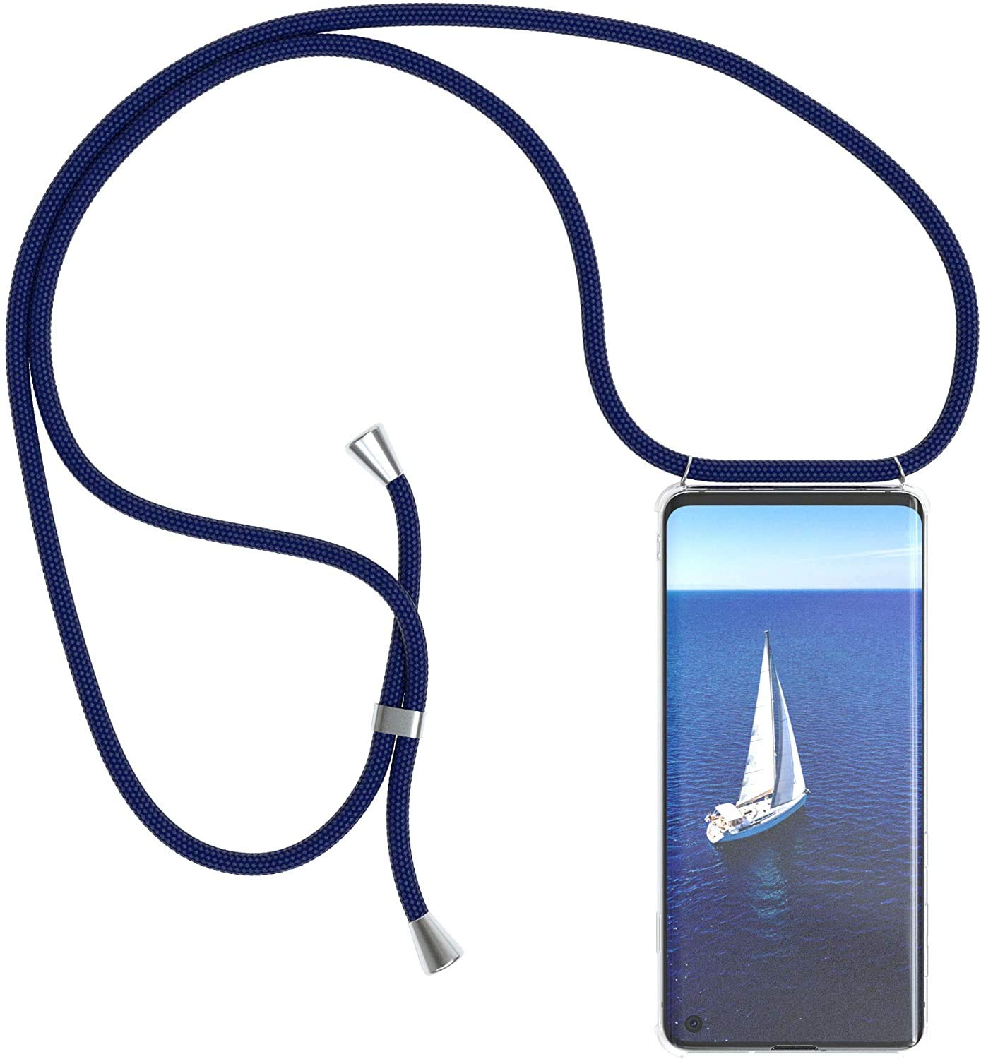 Necklace Case for Xiaomi Mi 9T (Pro) Cover with Neck Strap Phone Chain Case Crossbody Necklace with Cord Transparent Silicone Case with Adjustable Lanyard Case with Strap Cord