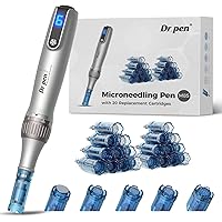Dr.pen Microneedling Pen for Home Use - Professional Skin Care Tool Beauty Kit for Man and Women - 0-2.5mm - Dermal Roller St