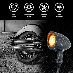 BOSYCY Motorcycle Rear Turn Signals LED 2 Pack