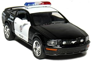 Kinsmart - 2006 Ford Mustang GT 1:38 Scale 5" Die Cast Metal Model Toy Car (Police)