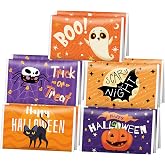 Outus 10 Pack Cute Halloween Travel Tissues Pocket Size, Slim Pack | Individual Wrapped Small Facial Tissues, Trick or Treat Stocking Stuffers Party Favors, 80 Sheets Total