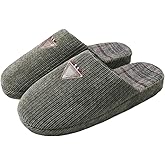 SOQSOQ Slippers for Men Slippers with Arch Support Slip On Clogs Orthotic Comfortable No Slip for Indoor Outdoor Long Standing
