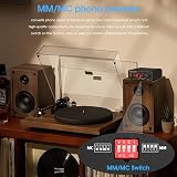Nobsound Douk Audio T14 Phono Preamp MM/MC RIAA Preamplifier view 3