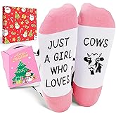 Zmart Funny Animal Socks for Women - Horse Cow Gifts, Pig Goat Duck Chicken Socks for Teens