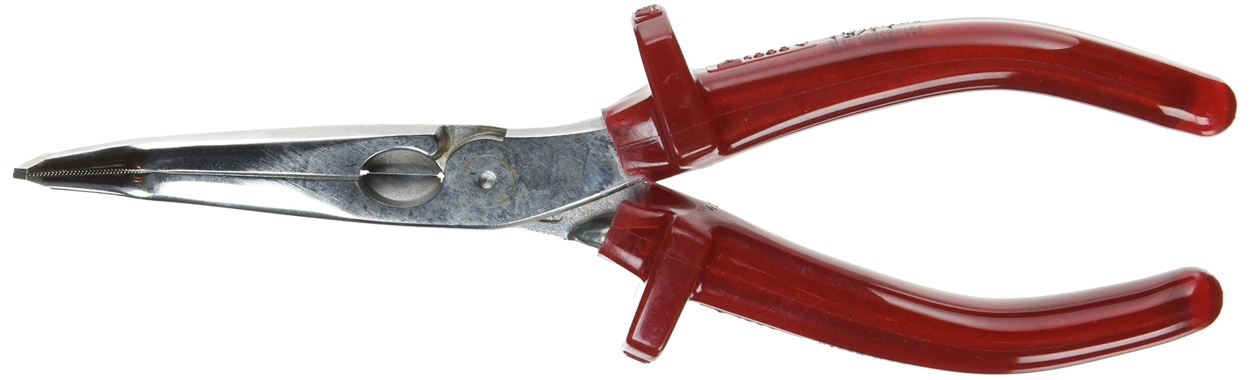 Bahco 2456 BVDE Snipe Nose Pliers with Bent Tip 45 Degree, Multi-Colour, 200 mm