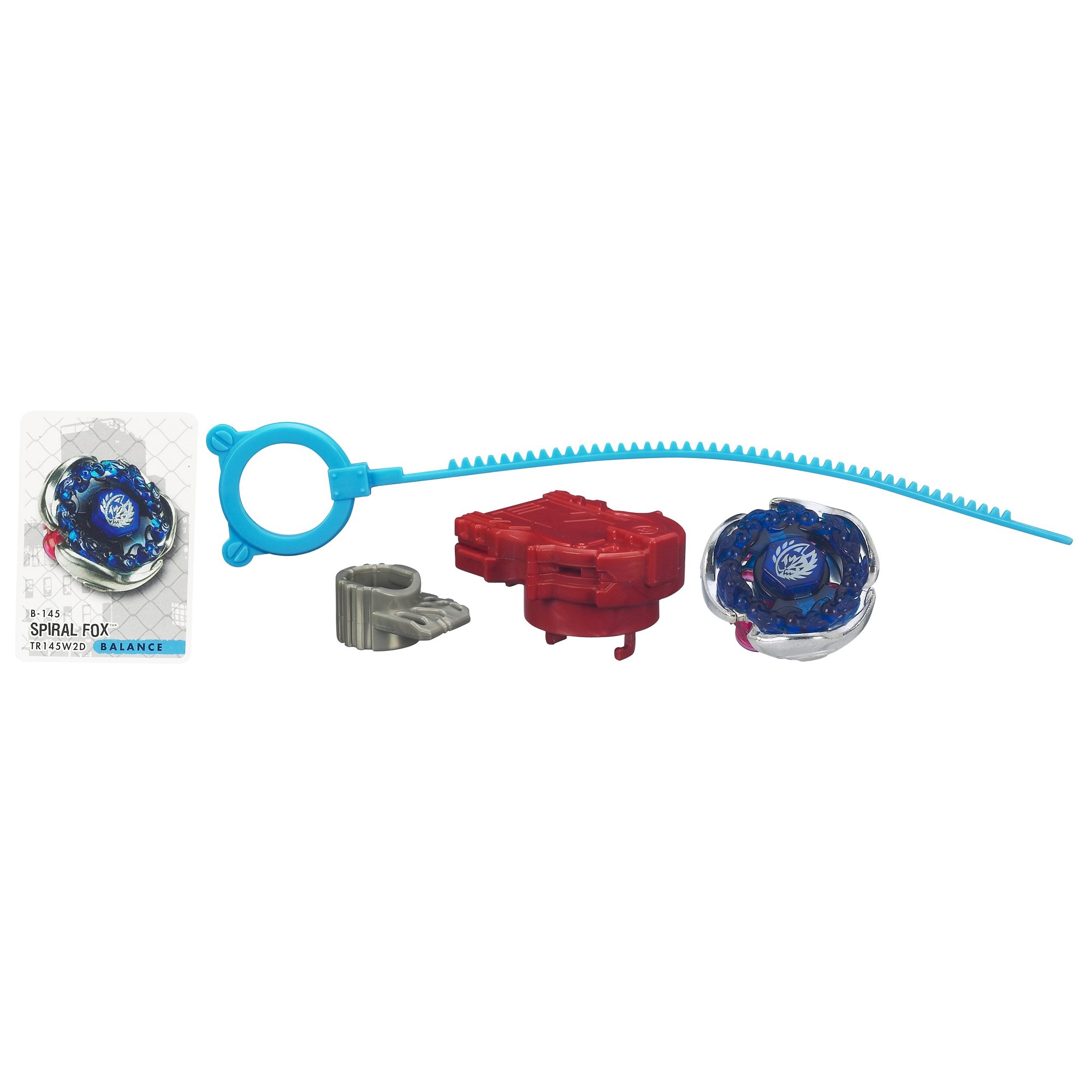 Beyblade Metal Fury B-145 Spiral Fox TR145W2D Top