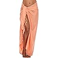 SHU-SHI Sarong Wraps For Women Beach Cover Up Skirt Swimsuit Wrap Pareo Coverups