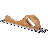 TCP Global Wooden Handle Longboard Sander for PSA Sandpaper 16-1/2" x 2-3/4" or Continuous Rolls PSA Sticky Paper