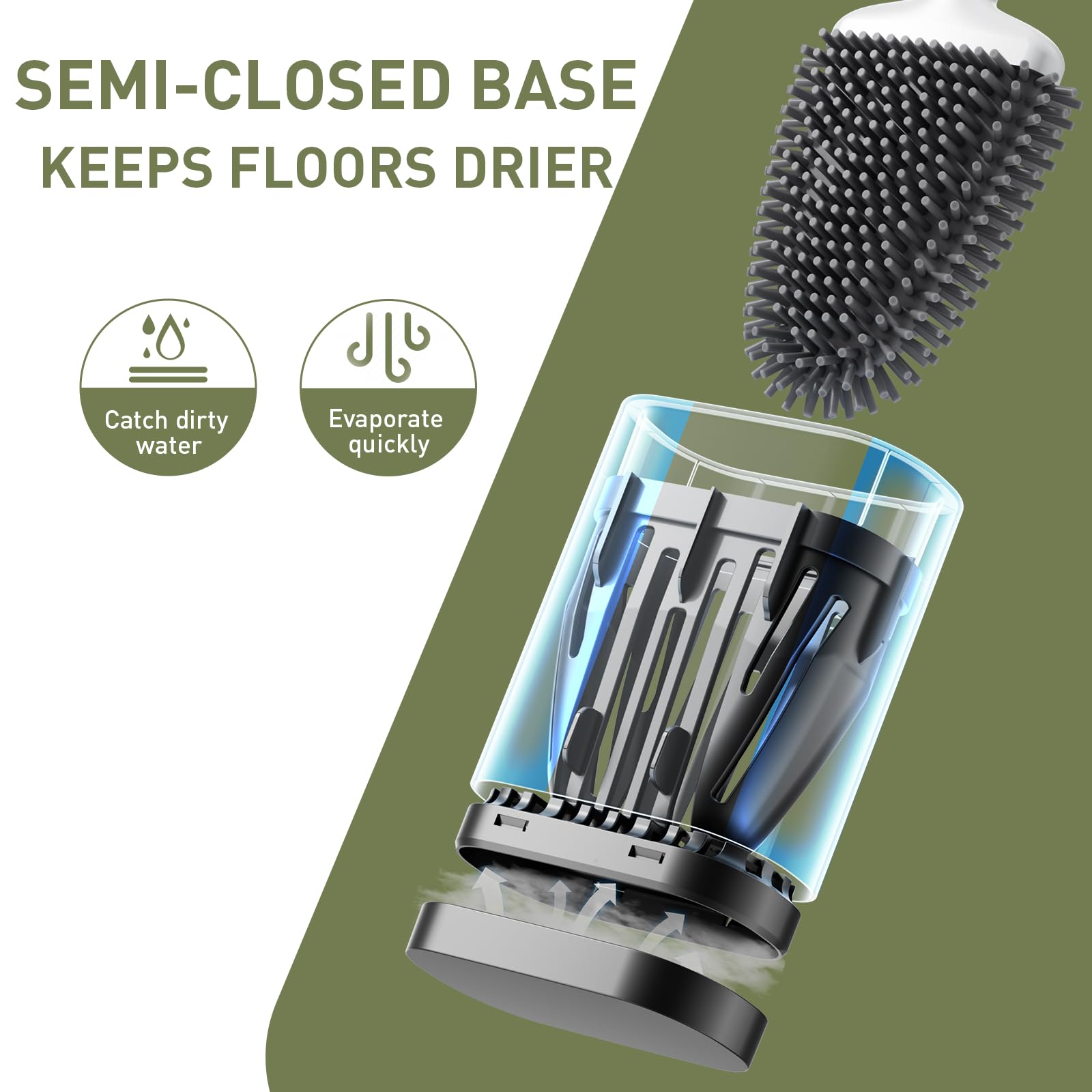 Deep Cleaner Toilet Brush