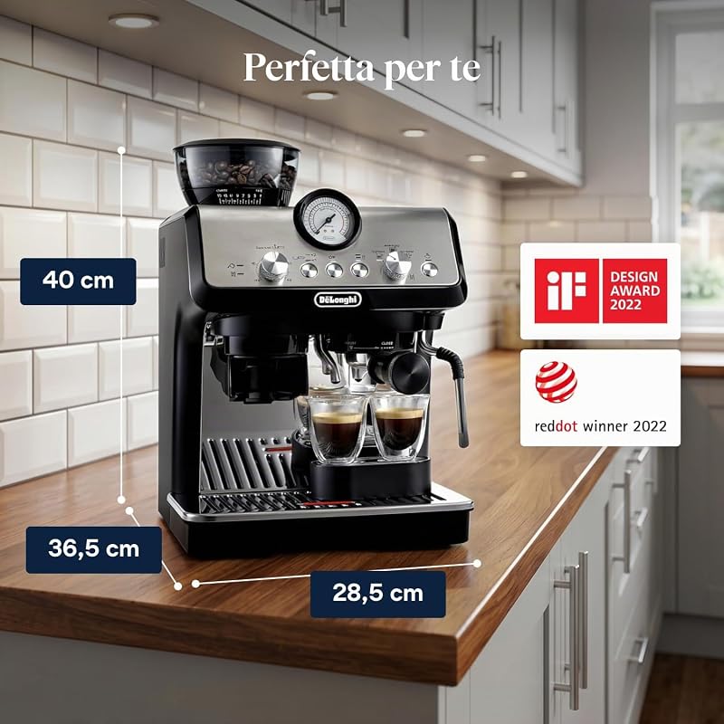 La Specialista Arte - Macchina Espresso 3 Bevande Nero