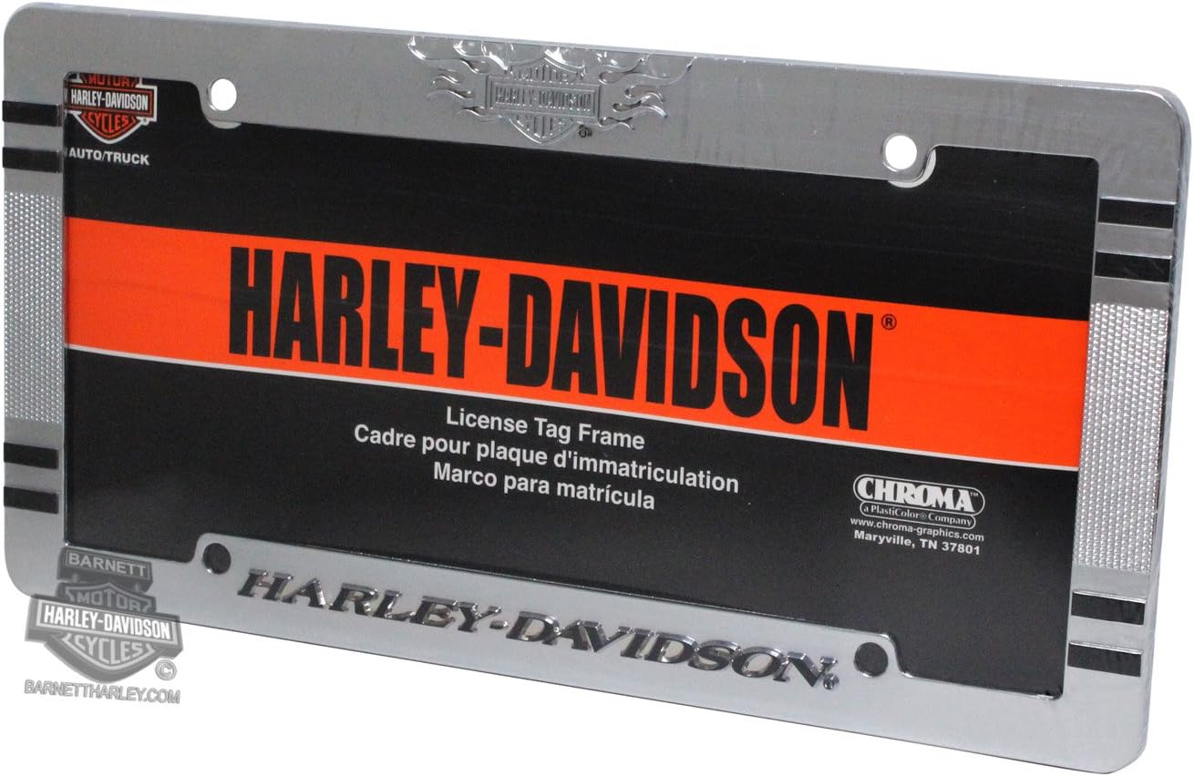 harley davidson license plate frame