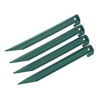 Buy Camping Tent Stake Pegs 12 Pack Tarp Stakes 9 Inch Heavy Duty Canopy Stakes With Pouch Light Stakes For Beach Blankets Backpacking Gardening Lawn Sand Online In Turkey B092tdzsgk