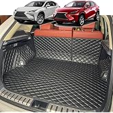 7DEEKEI Cargo Mat for 2015-2021 Lexus NX200t NX300 NX300H Trunk Mat | (Rear Left and Right Side Panels)Cargo Liners
